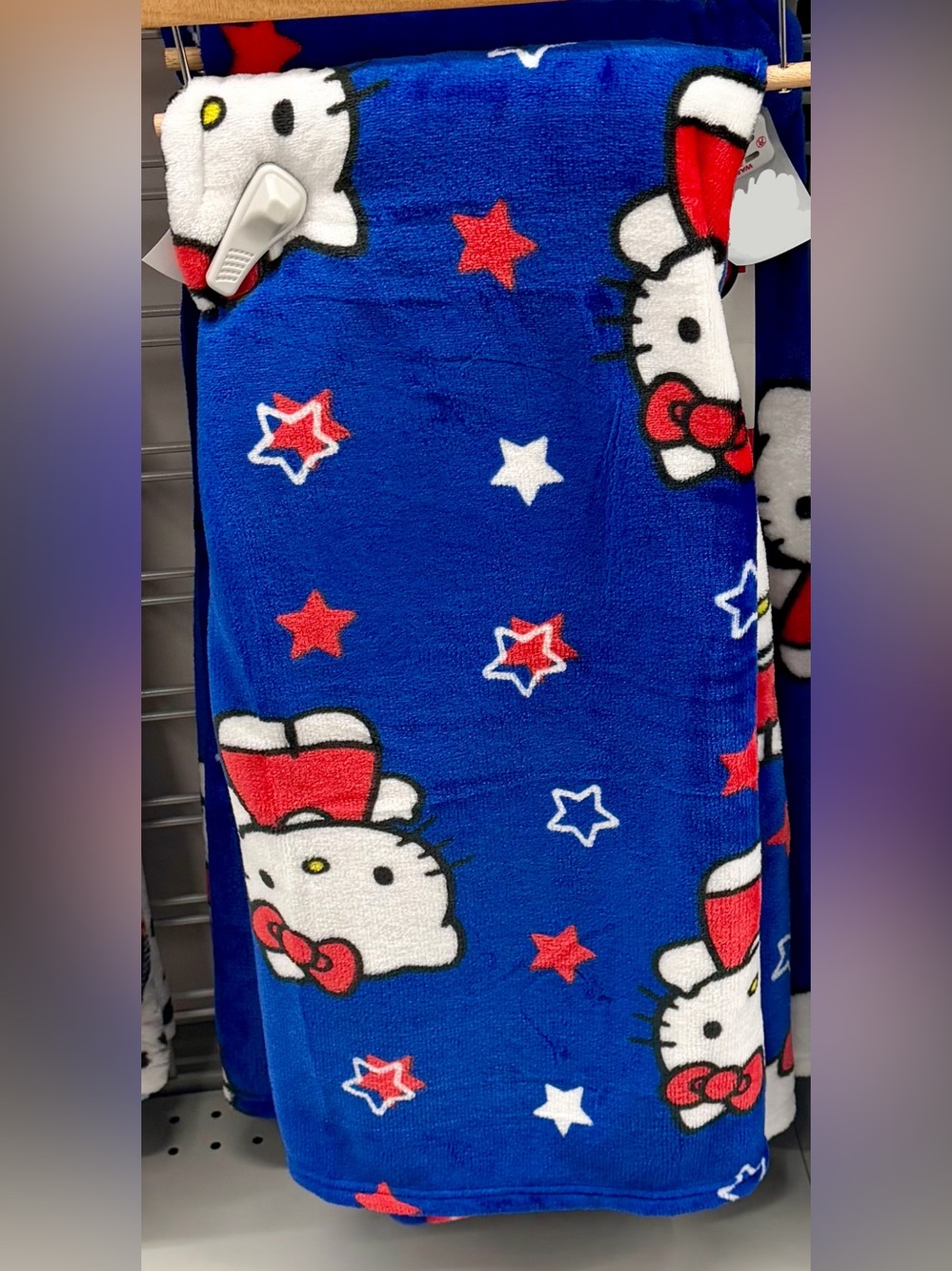 hello kitty 4th of july blanket throw - Picture 2 of 2
